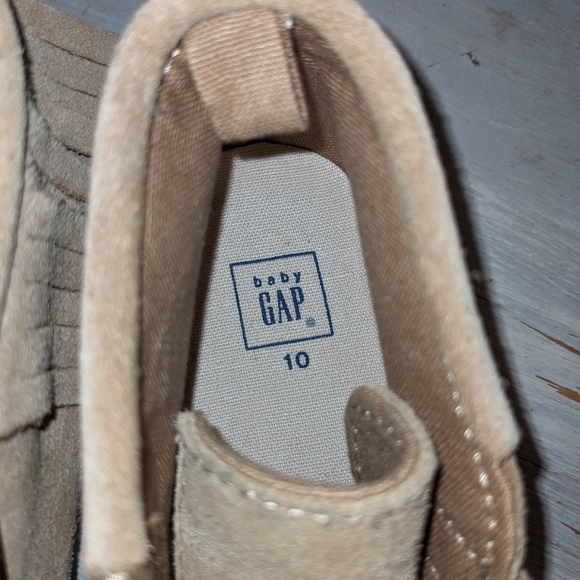 Baby GAP Suede Ankle Boots Size 10 - Picture 5 of 5